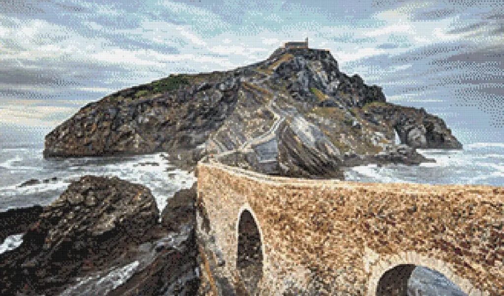 Pais-Vasco-Gaztelugatxe-punto-de-cruz Pais-Vasco-Gaztelugatxe-punto-de-cruz